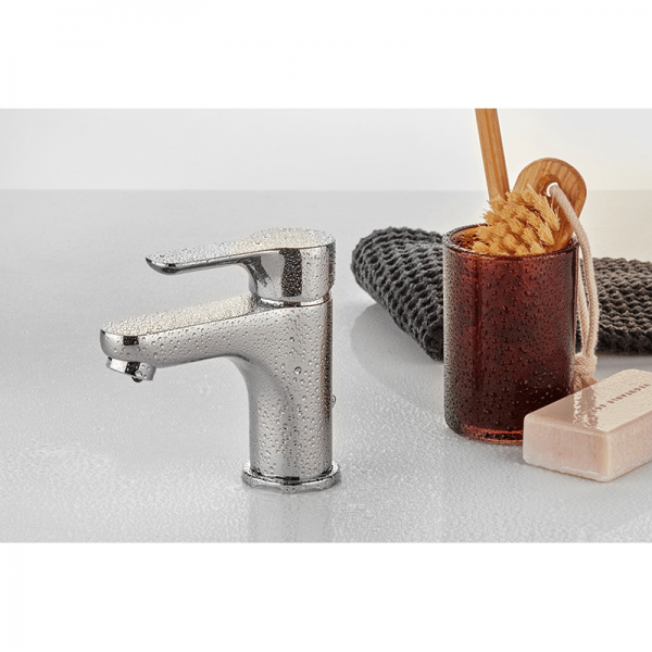 15510150 BASIC Умывальник смеситель Хром GRB MIXERS  - Вид №4