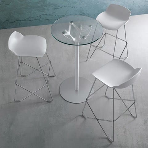 Полиамидный стул с подставкой для ног Caimi Brevetti Kaleidos ARCH-00100060 - Вид №2