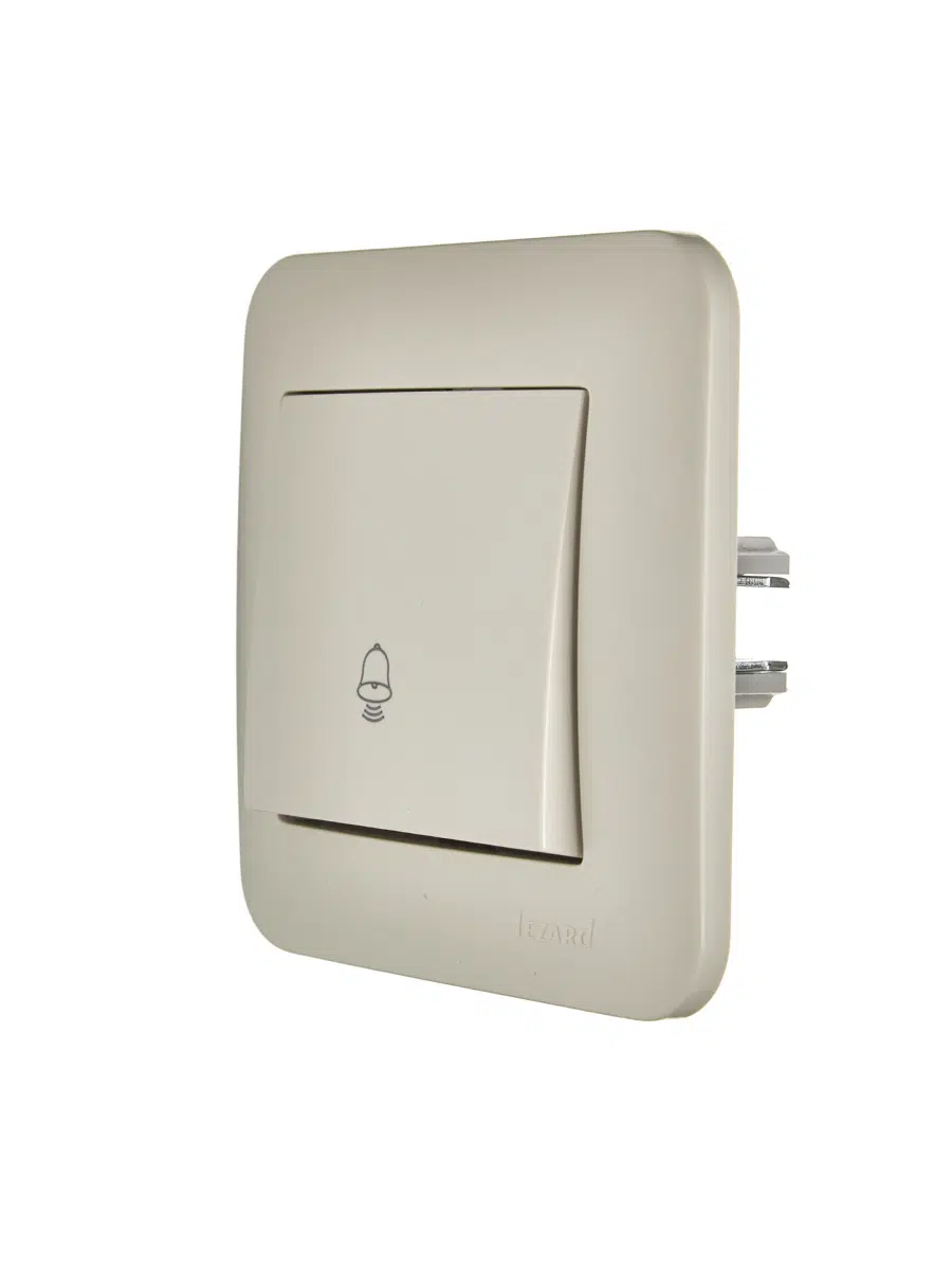 ASTI Кнопка звонка крем LEZARD 7081-0303-103 - Вид №3