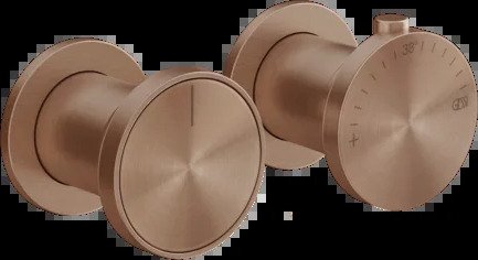 Смеситель для душа 66132 708 Gessi Origini МЕДНЫЙ МАТОВЫЙ PVD