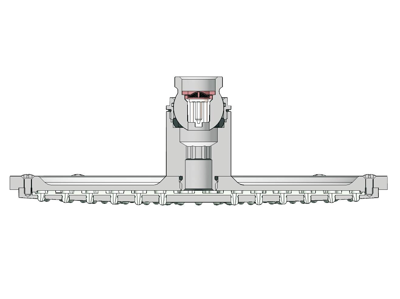 Верхний душ GROHE Rainshower Cosmopolitan 210, хром (28368000) - Вид №3