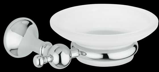 RE125 Дозатор для жидкого мыла, настенный, из матового стекла 0,275 л bagno&associati REGENCY