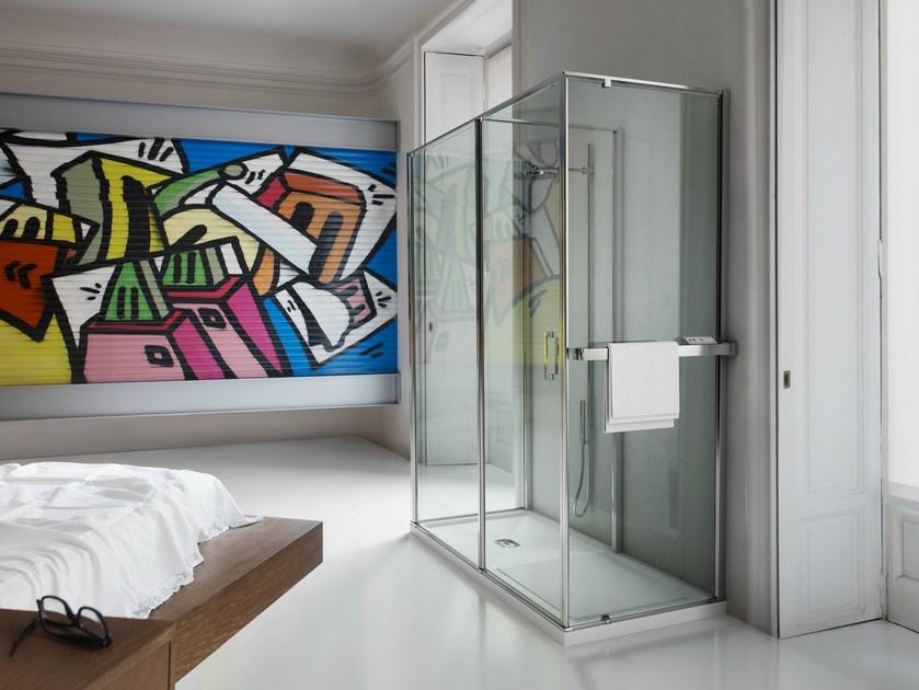 VISMARAVETRO Душевая кабина на заказ из закаленного стекла In-out sun-id-1448568 - Вид №3