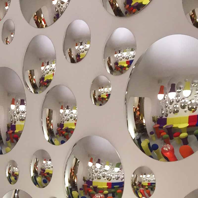 Настенное акриловое стекло круглое зеркало Sentou ENDORA ARCH-00106328 - Вид №1