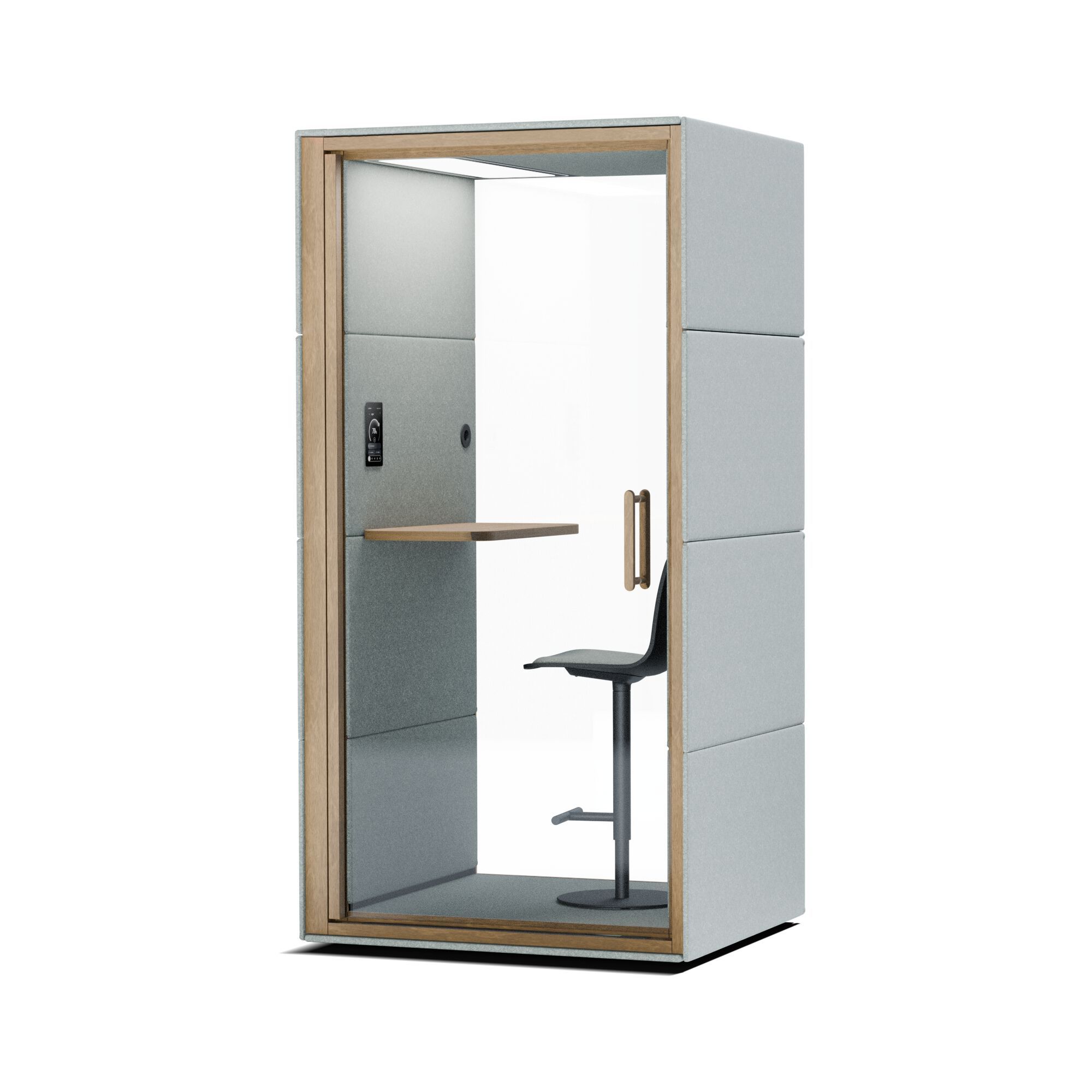 Одноместная акустическая офисная кабина со встроенным освещением SilentLab GEN4 ARCH-00099163 - Вид №2