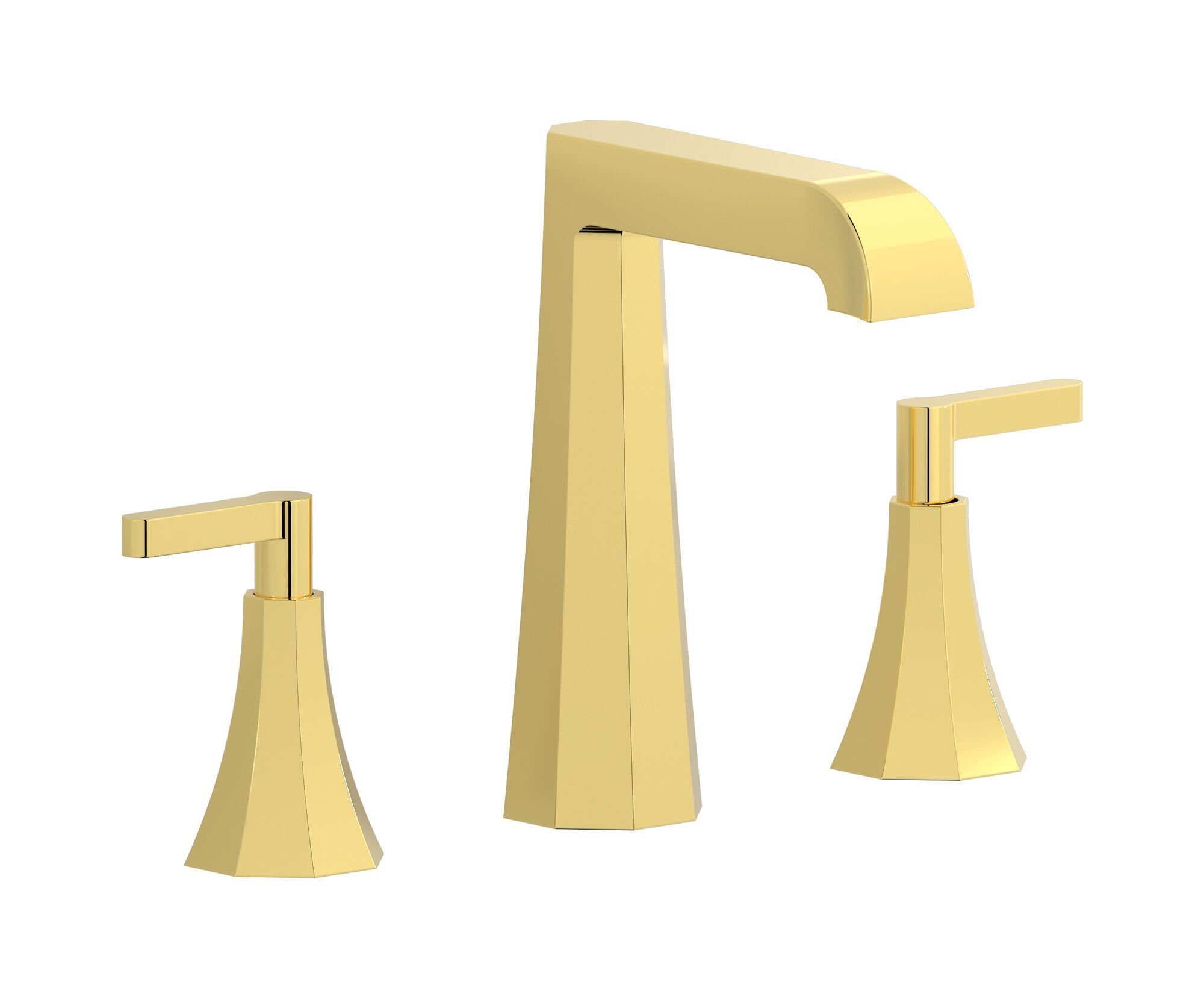 Смеситель для раковины с 3 отверстиями для пола с автоматическим сливом IB Belmondo + Belmondo Elle ARCH-00101048 - Вид №2