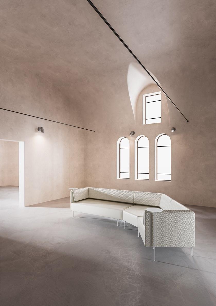 Kastel Кожаный диван с журнальной полкой по контракту Klint sun-id-1465648 - Вид №10