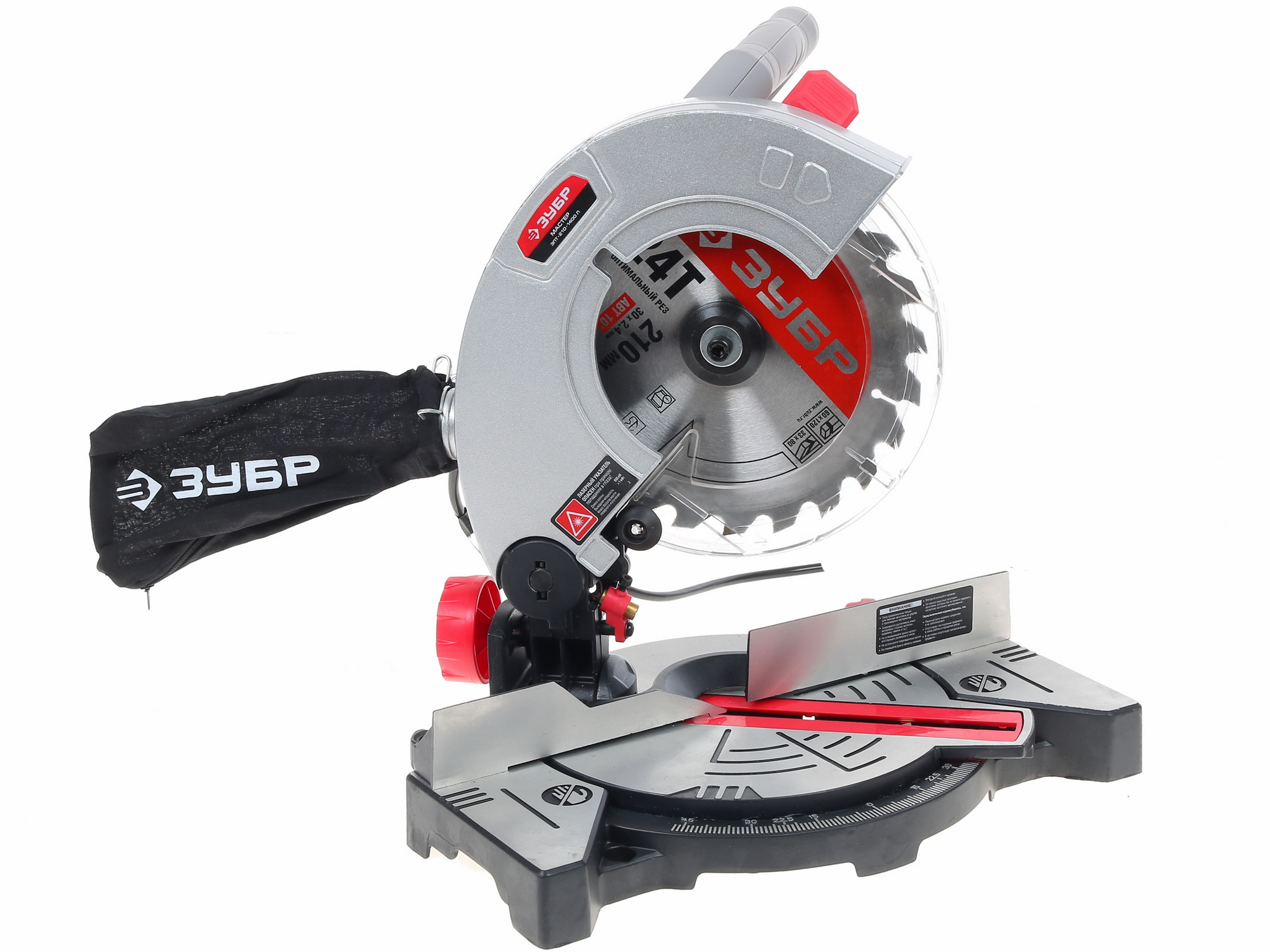 Торцовочная пила  Зубр ЗПТ-210-1400Л 8103323 STDN-0123439 - Вид №3