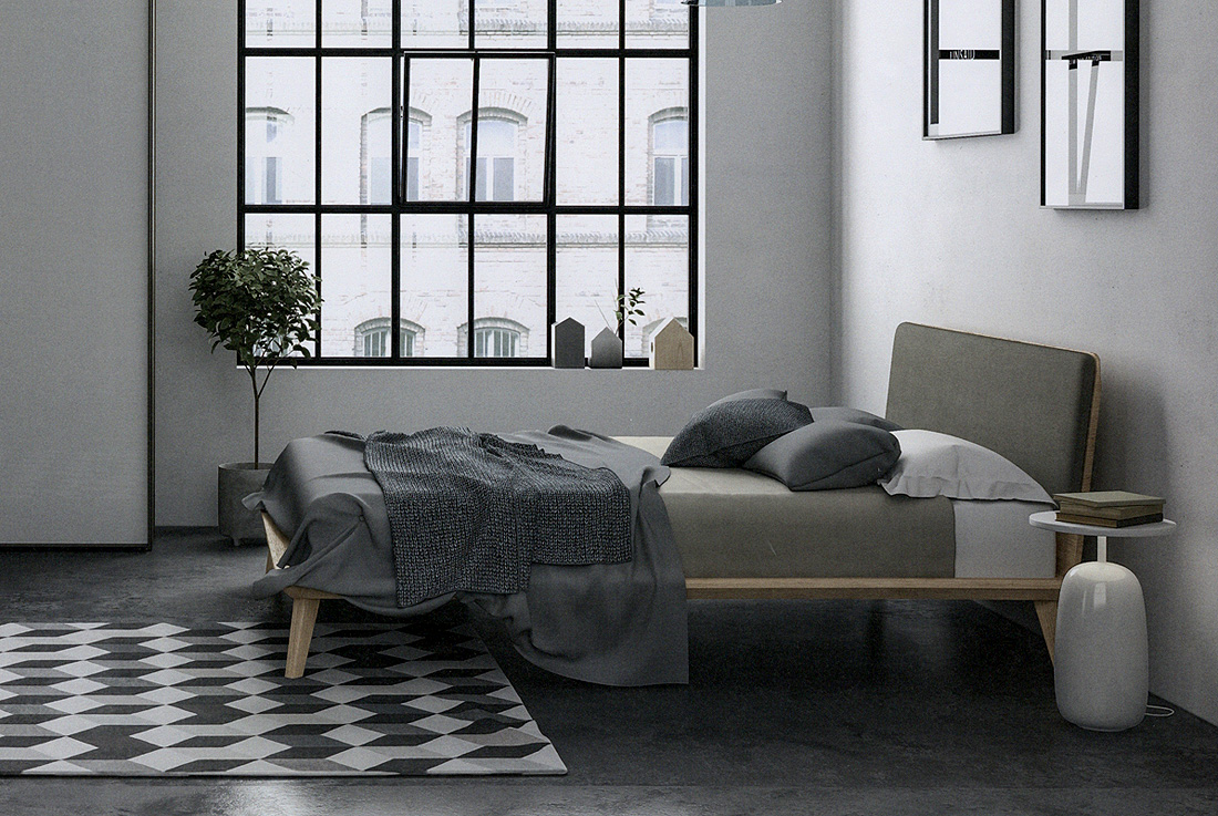 Кровать CHARLIE DALL'AGNESE GLCHR0160 