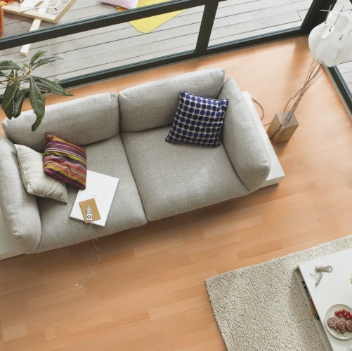 Паркетная доска Meister PС 200 Classic Дымчатый Гармония 928 Бук Натур (Гладкая) 2400х200 мм 2300200101 - Вид №3