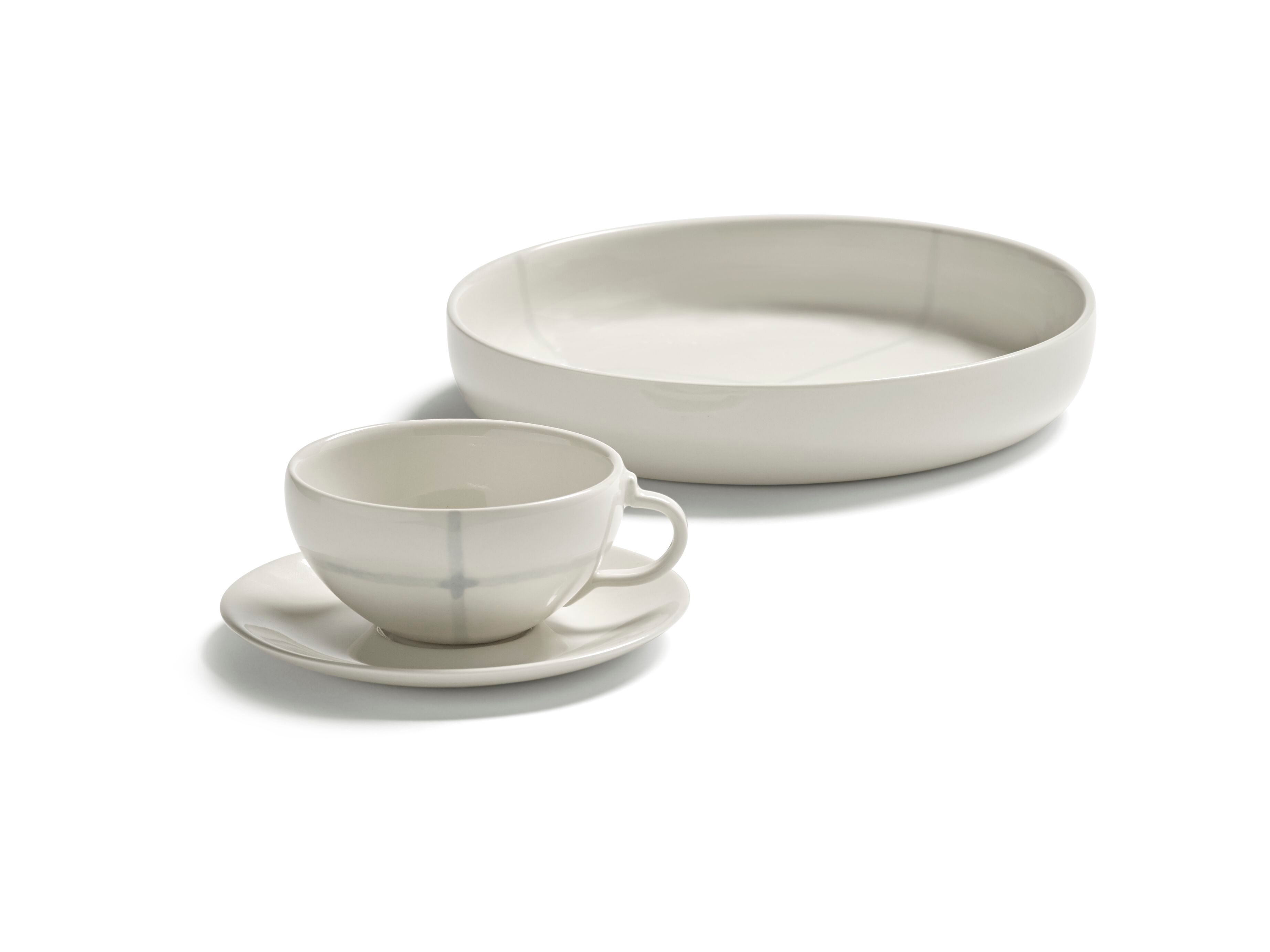 Фарфоровая кофейная чашка с блюдцем Serax Zuma ARCH-00078032 - Вид №4