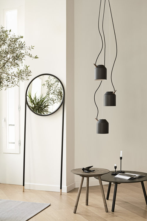 001811 Зеркало Circular Negro Omelette Mirror - Вид №1