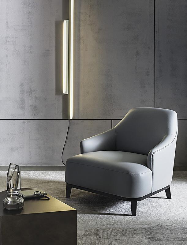 Casamilano Кожаное кресло с подлокотниками Arne sun-id-1496606 - Вид №4