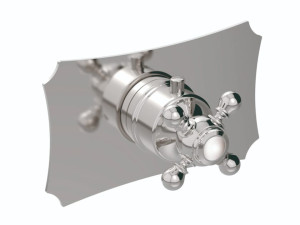 Встраиваемый термостатический смеситель для душа с пластиной