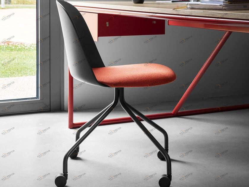 Miniforms Стул полипропиленовый на колесиках Mariolina sun-id-1380731