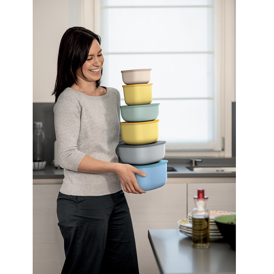 17070079 Контейнер для хранения store&more 450 мл бежевый Guzzini  - Вид №2