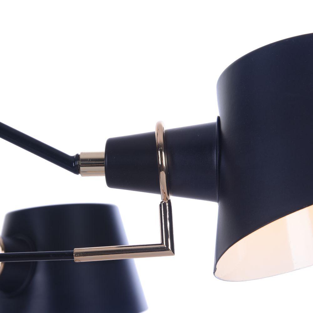 Подвесная люстра Freya Abigail FR5038-CL-06-B черная FREYA ДИЗАЙНЕРСКИЕ, ABIGAIL BLACK 187979 Черный  - Вид №2