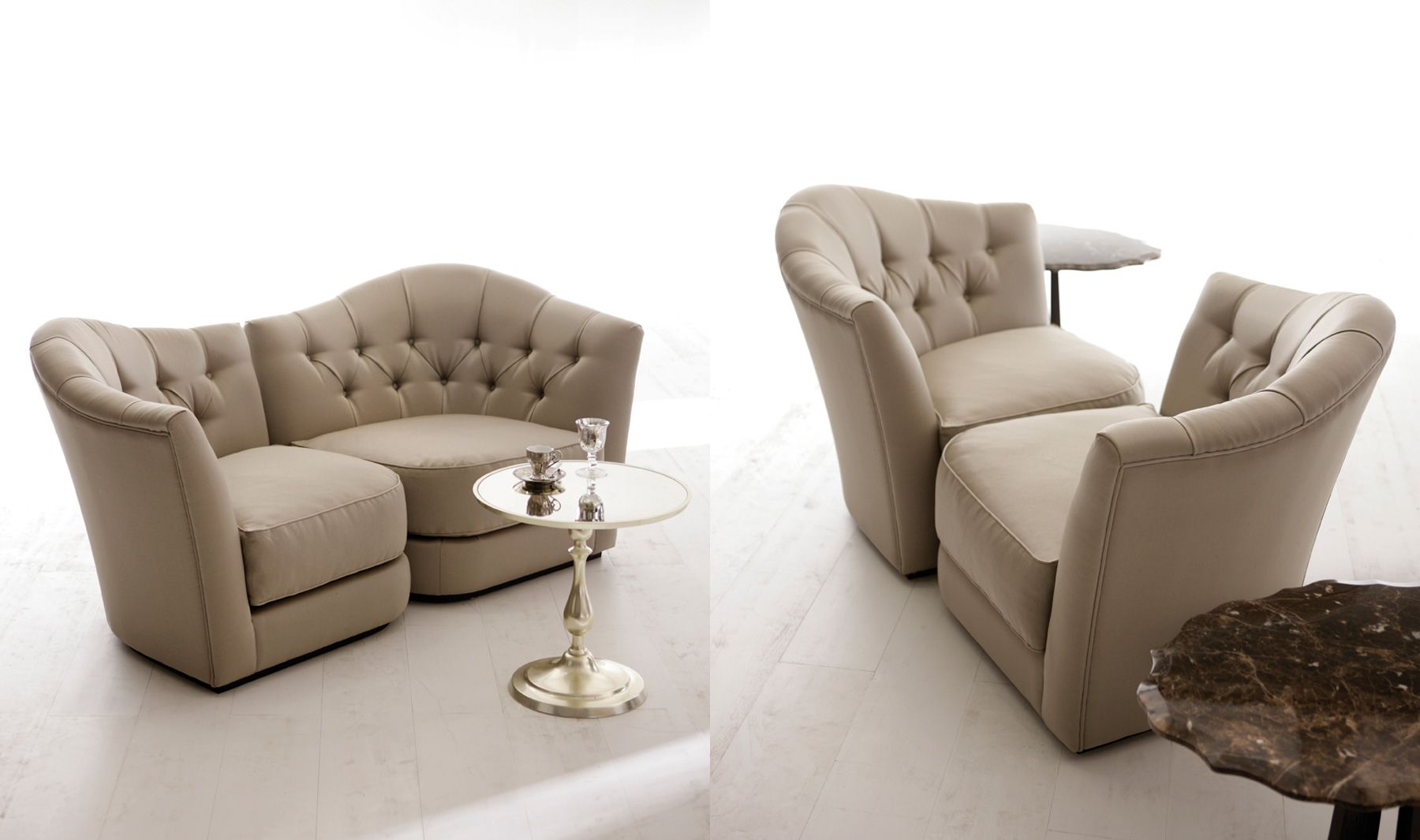 Угловое кресло capitonné OPERA CONTEMPORARY ARCH-00022460 - Вид №2