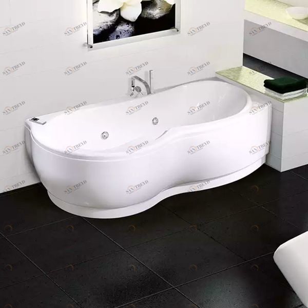 Ванна Hydromassage Novellini VENUS с набортным смесителем, системой дезинфекции и боковой панелью VEN517070PDA1