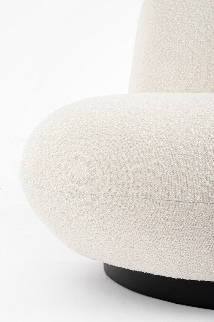 Тканевое вращающееся кресло BIZZOTTO MARGOT ARCH-00116324 - Вид №5