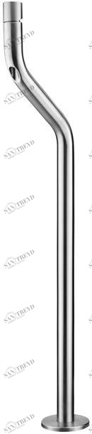 JEE-O Смеситель для умывальника из нержавеющей стали Flow 500-1300