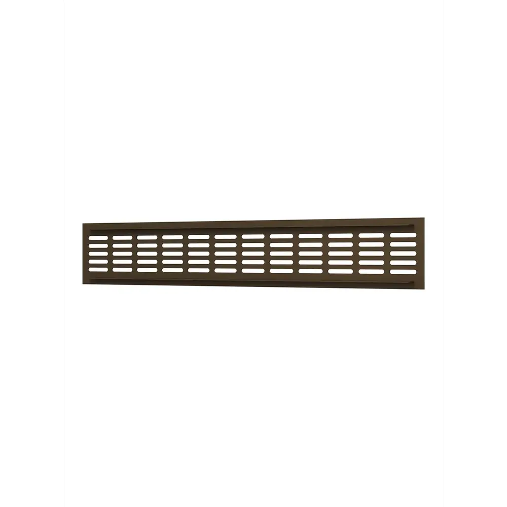 Решетка вентиляционная Era 480x80 алюминий цвет темно-бронзовый STLM-2141357 - Вид №1