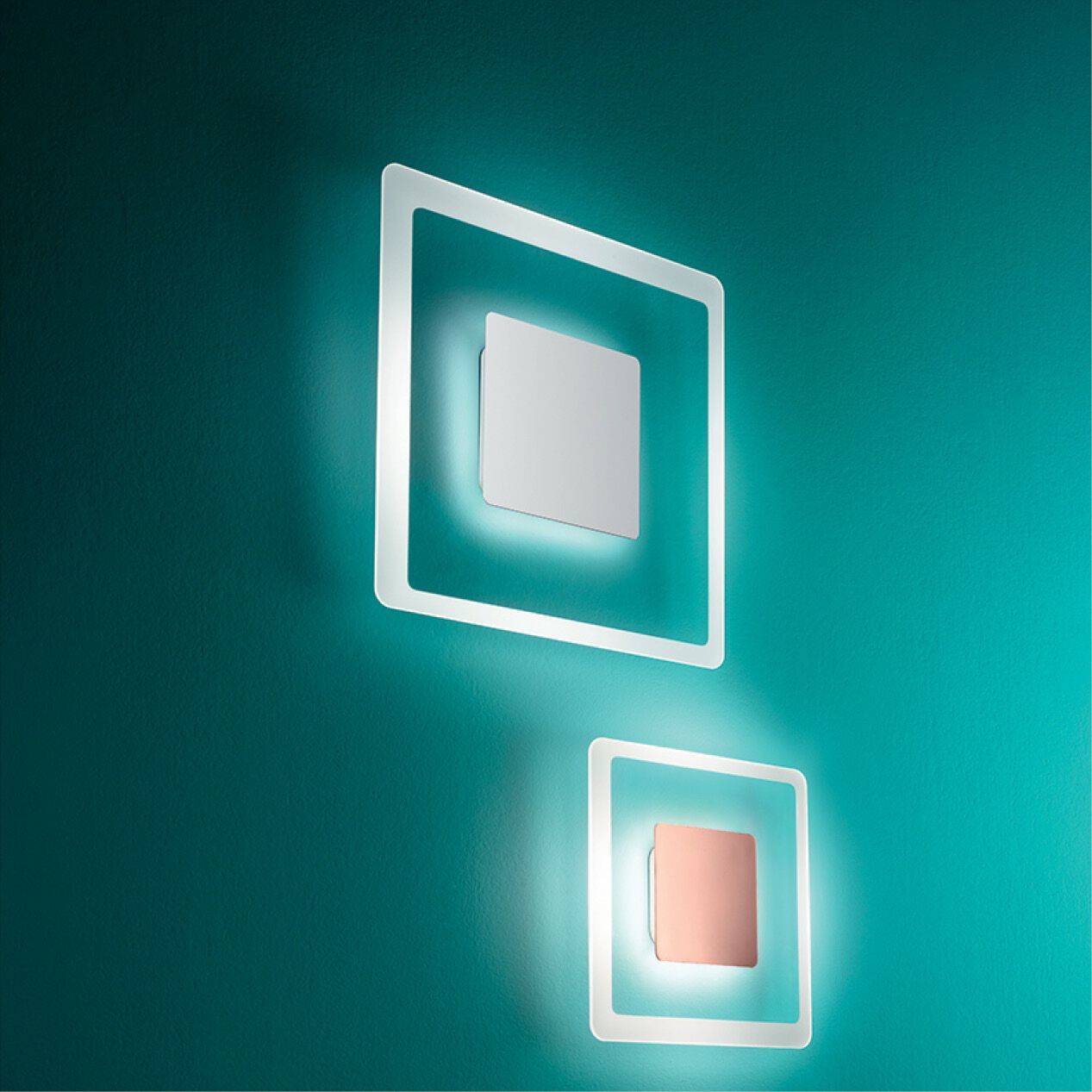 Стальная и стеклянная светодиодная настенная лампа Linea Light Group ARCH-00008463 - Вид №2