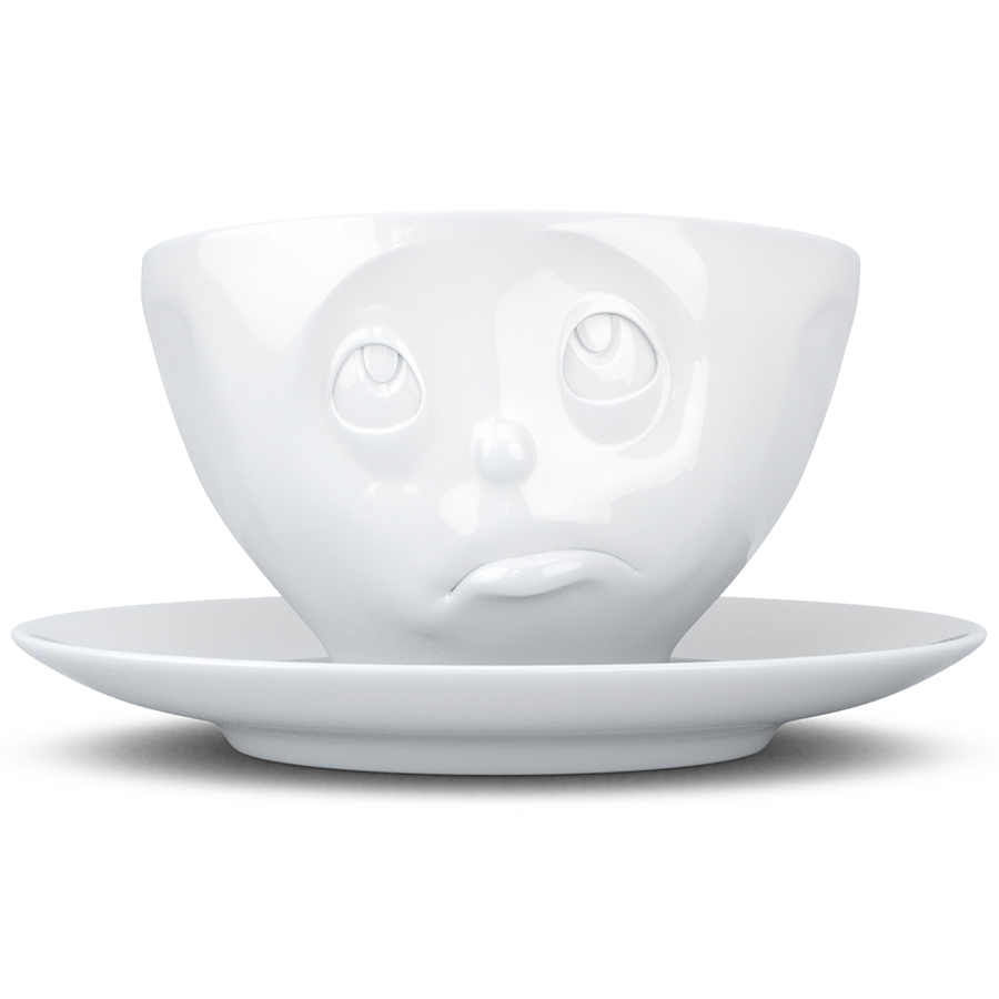 T01.44.01 Чайная пара tassen oh please 200 мл белая Tassen by FIFTYEIGHT PRODUCTS 