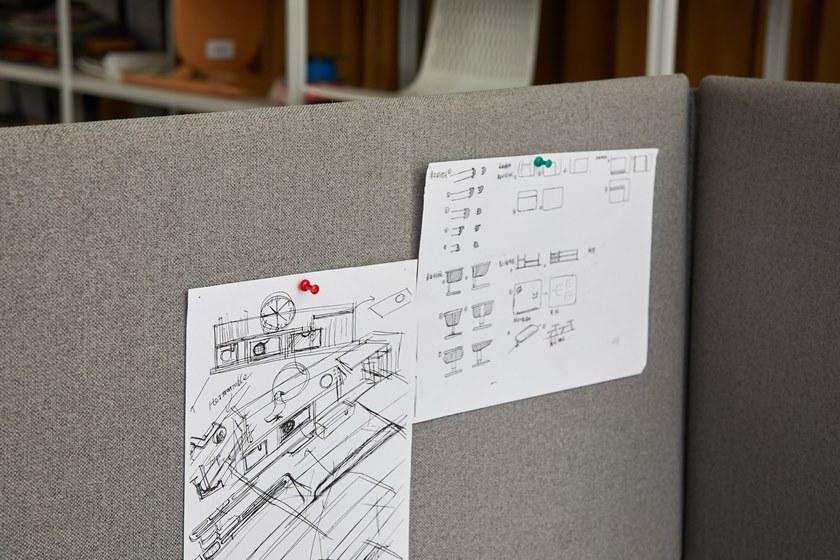 Grado Design Тканевая перегородка стола Modo Mod-dv-1100 - Вид №9