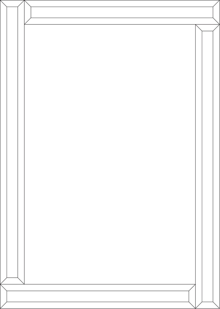 BY 0802 Зеркало с зеркальным обрамлением EVOFORM Style - Вид №1