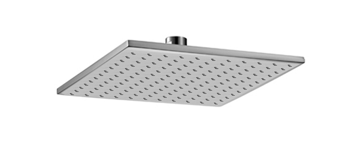 8104  Верхний душ30x30 см ABS хром ограничитель потока воды до 12 л/мин при 3 бар система от известкового налета впуск 1/2'' обратный клапан N.B. Условия, необходимые для правильного функционирования: Мин. Поток: 10 л/мин Fantini Rubinetti MINT