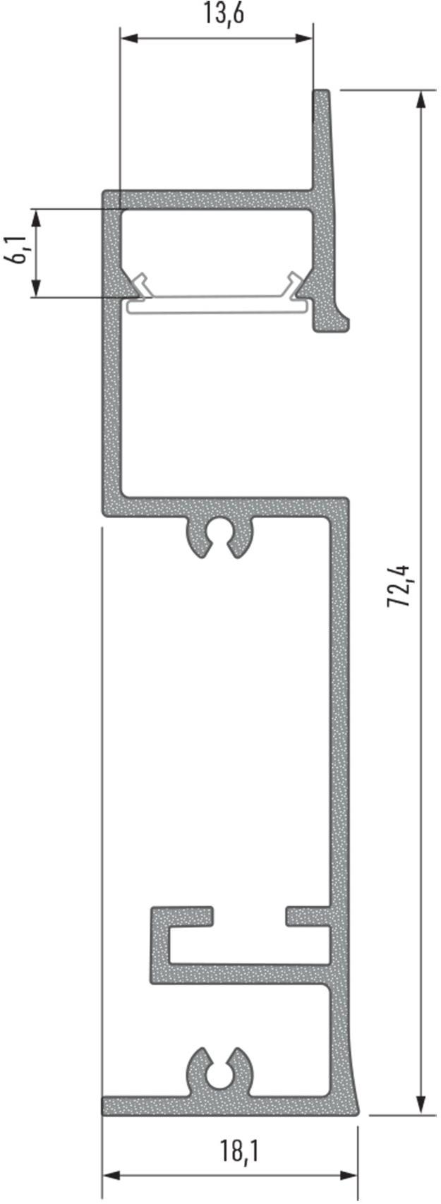 Lumines Lighting Плинтус со светодиодом  10-0444-10  - Вид №5