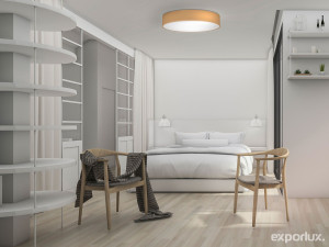 Алюминиевый светодиодный потолочный светильник