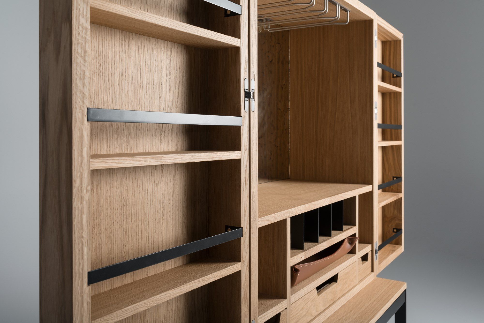 Деревянный шпон барный шкаф Mantellassi 1926 Tury ARCH-00084344 - Вид №2