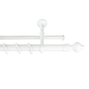 Карниз DOMLEGRAND Кантри двухрядный 200 см для элегантного оформления окон 89432154