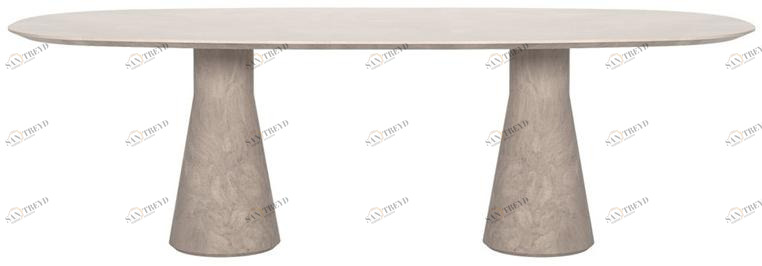 Andreu World Овальный стол для совещаний из полиэтилена Reverse conference Me5710