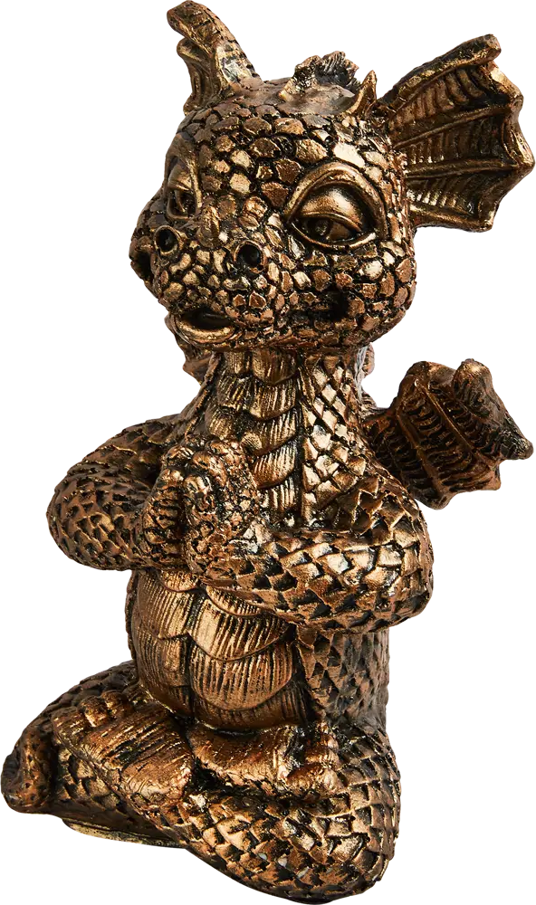 Santreyd Дракоша — садовая фигура из камня в бронзовом цвете 89341422