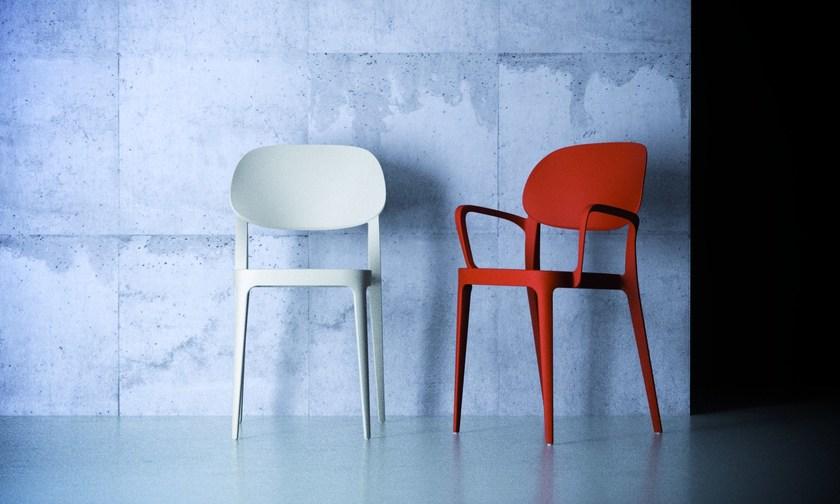 ALMA DESIGN Штабелируемый стул из технополимера Amy sun-id-1467125 - Вид №2