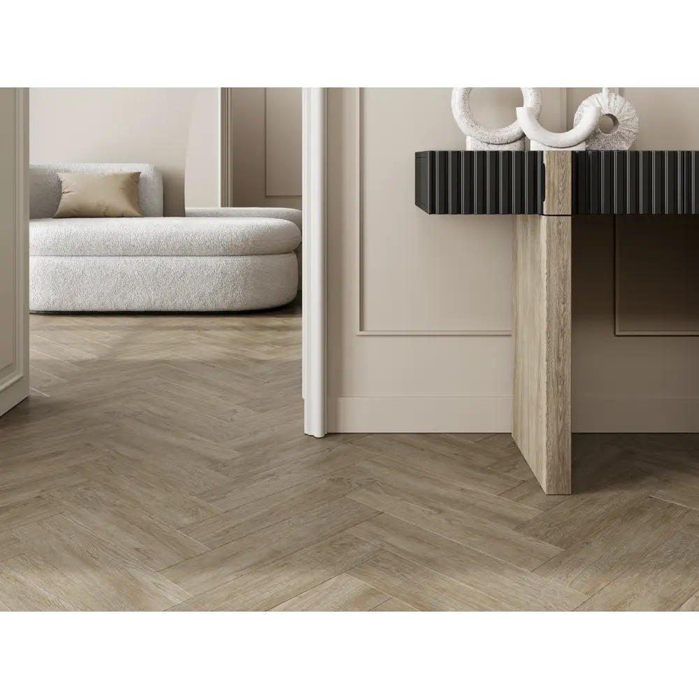 Gracia Ceramica Vardi: керамогранит матовый серо-бежевый под дерево 89340862 STLM-0947113 - Вид №5