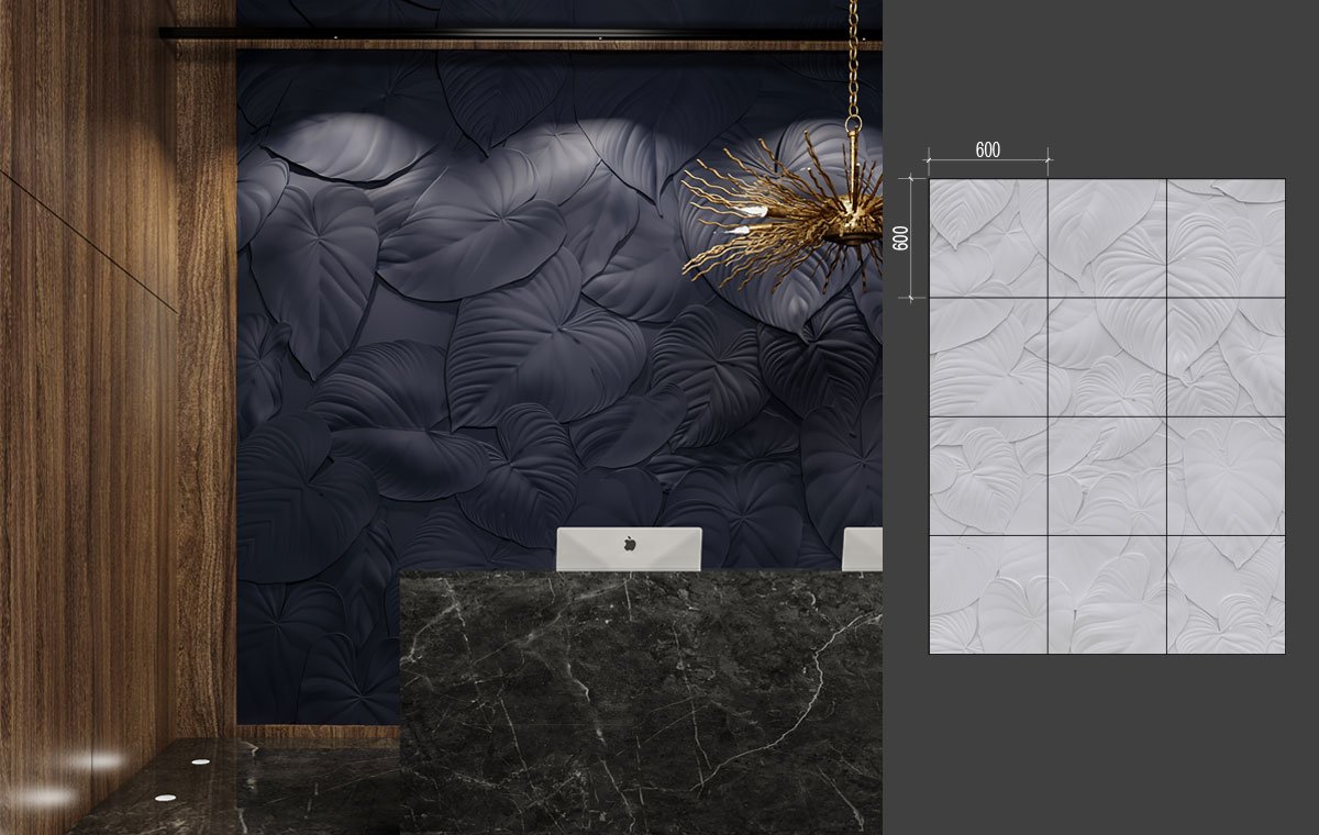 B-83 FOGLIAME LAB.Space Барельеф B-83-1