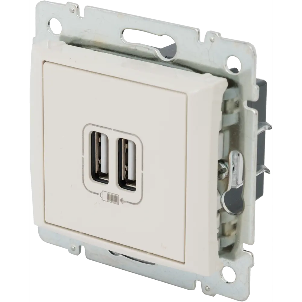 Legrand Valena Classic USB розетка с двумя портами, слоновая кость 82307210 STLM-0024332 - Вид №2