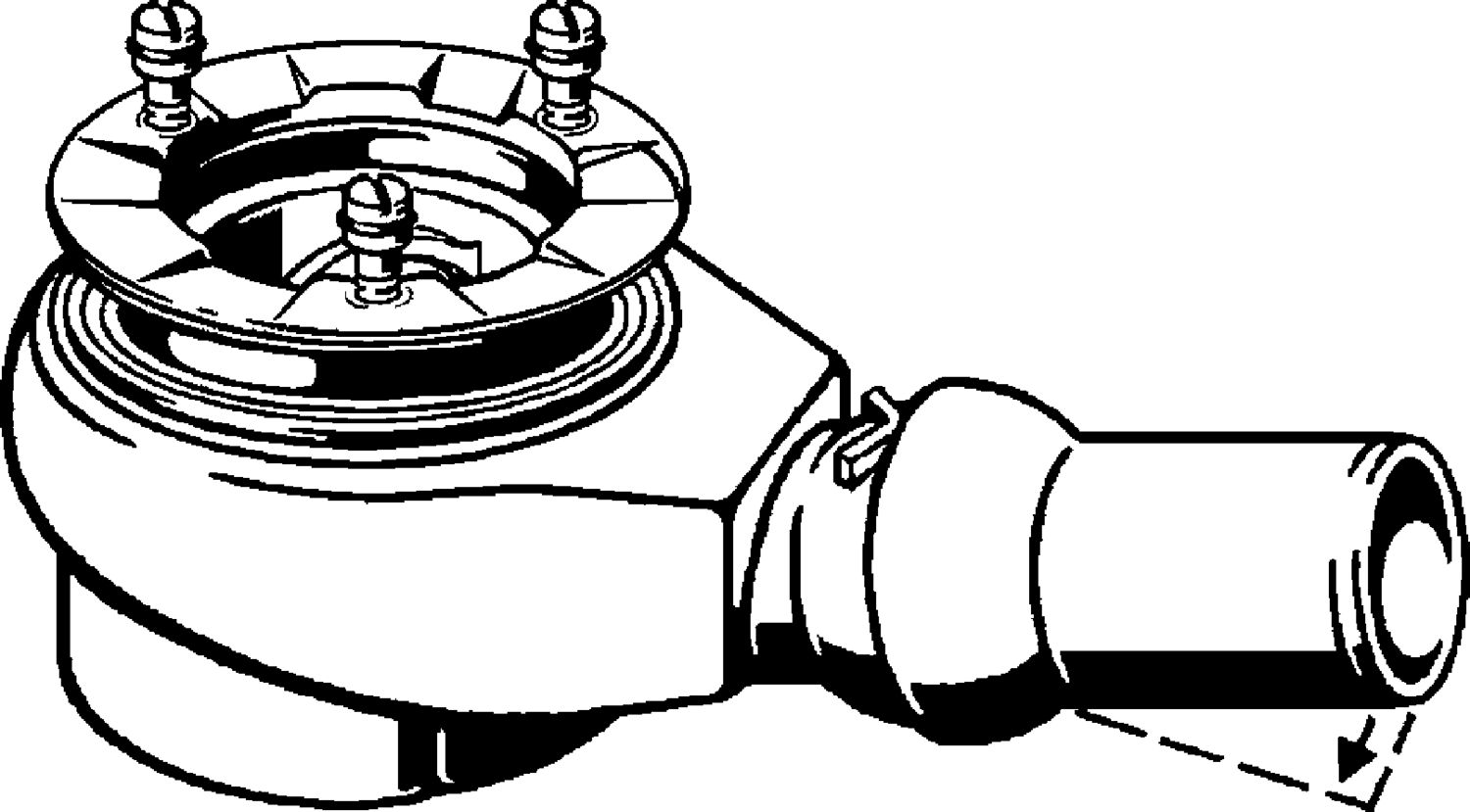 Канализационная арматура  Сифоны для ванн и душевых поддонов  Сифоны для душевых поддонов VIEGA 559 991 Модель 6960.1 Santreyd  - Вид №1