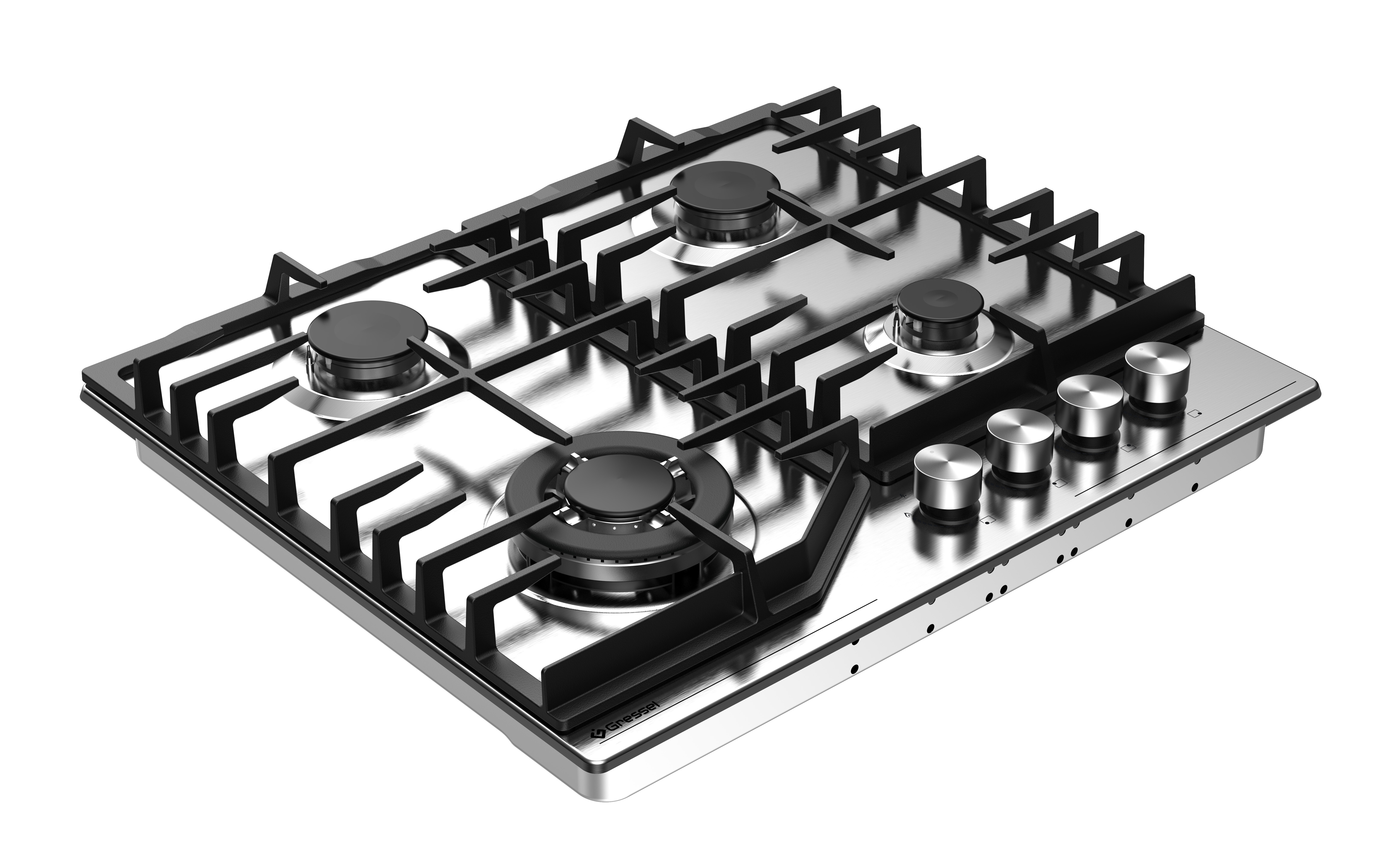 9256887 Газовая варочная поверхность Gressel RU60V41M77011 STDN-0122928 - Вид №2