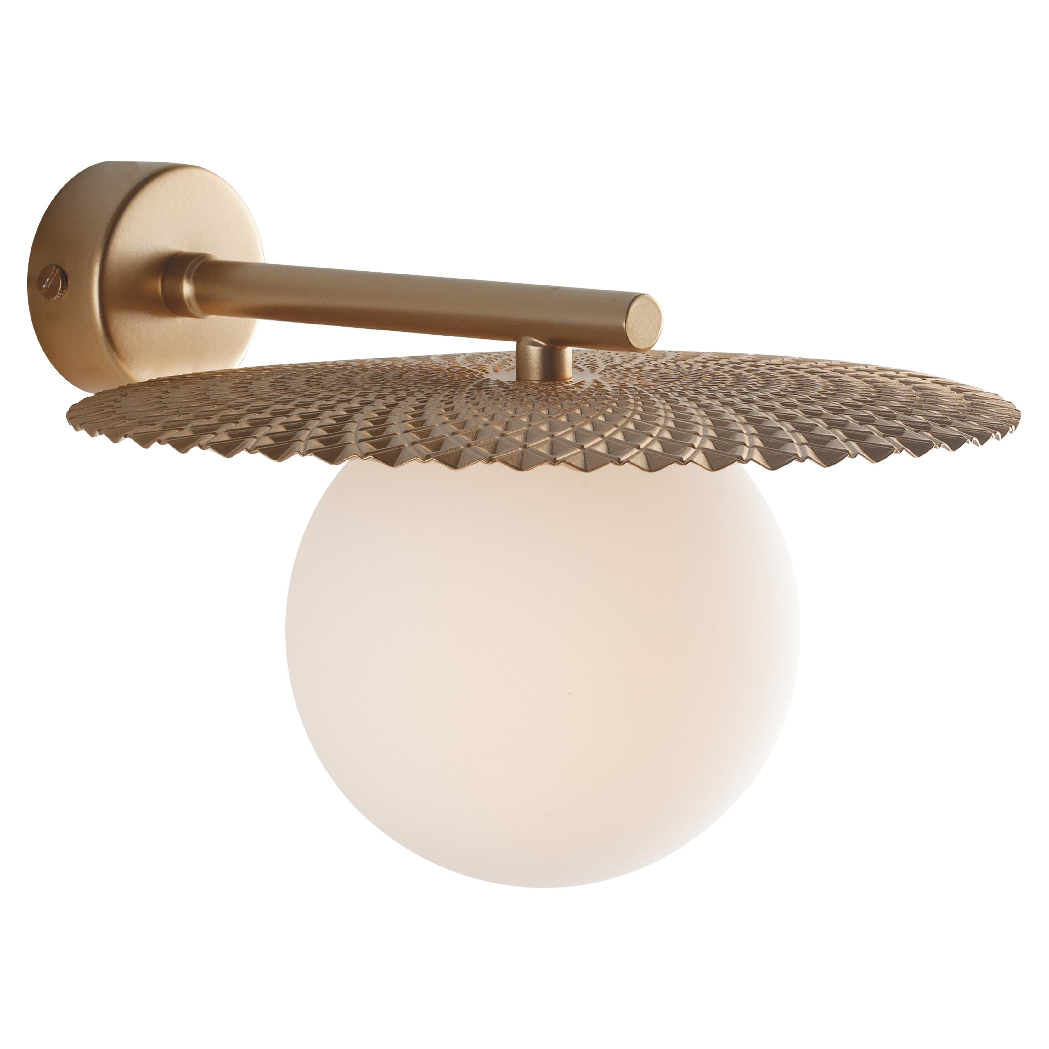 Металлический светодиодный настенный светильник Fan Europe Lighting Luce Ambiente Design ARCH-00015886 - Вид №1