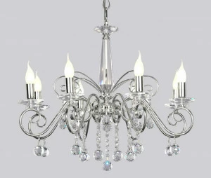 Люстра дизайнерская Odd хром 1028-8P SUPERNW ДИЗАЙНЕРСКИЕ, СВЕЧИ 055887 Хром