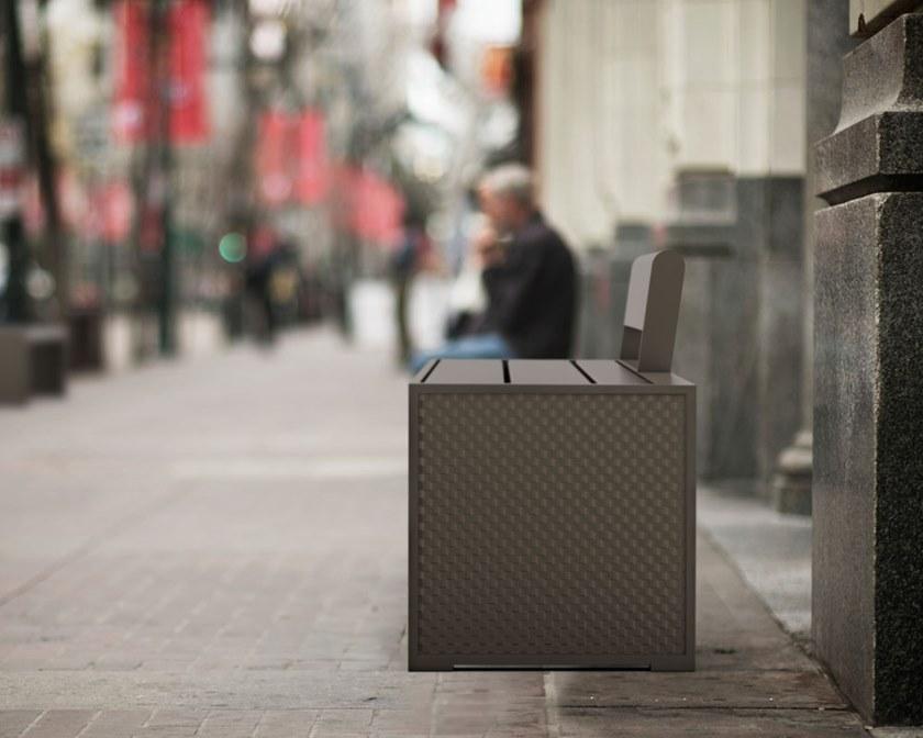 GHM-ECLATEC Модульная скамья без спинки Pixel sun-id-1448399 - Вид №1