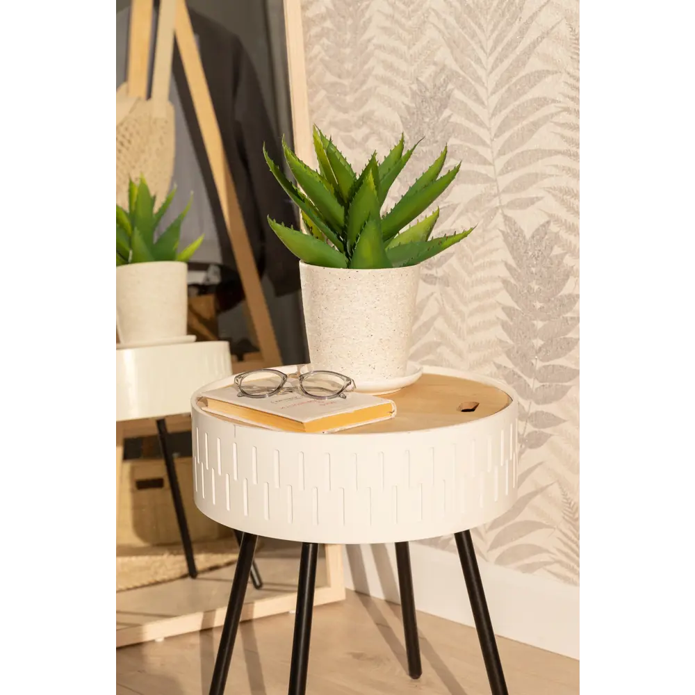 Santreyd Керамический горшок «Бежевый камень» для комнатных растений 83406115 STLM-0041009 - Вид №2