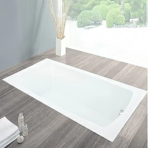 Ванна встраиваемая LARGO 190х90 см с аэромассажем Deluxe