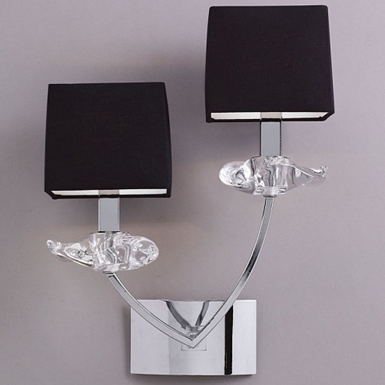 089472 Настенный светильник 2L черный Mantra Akira - Вид №2