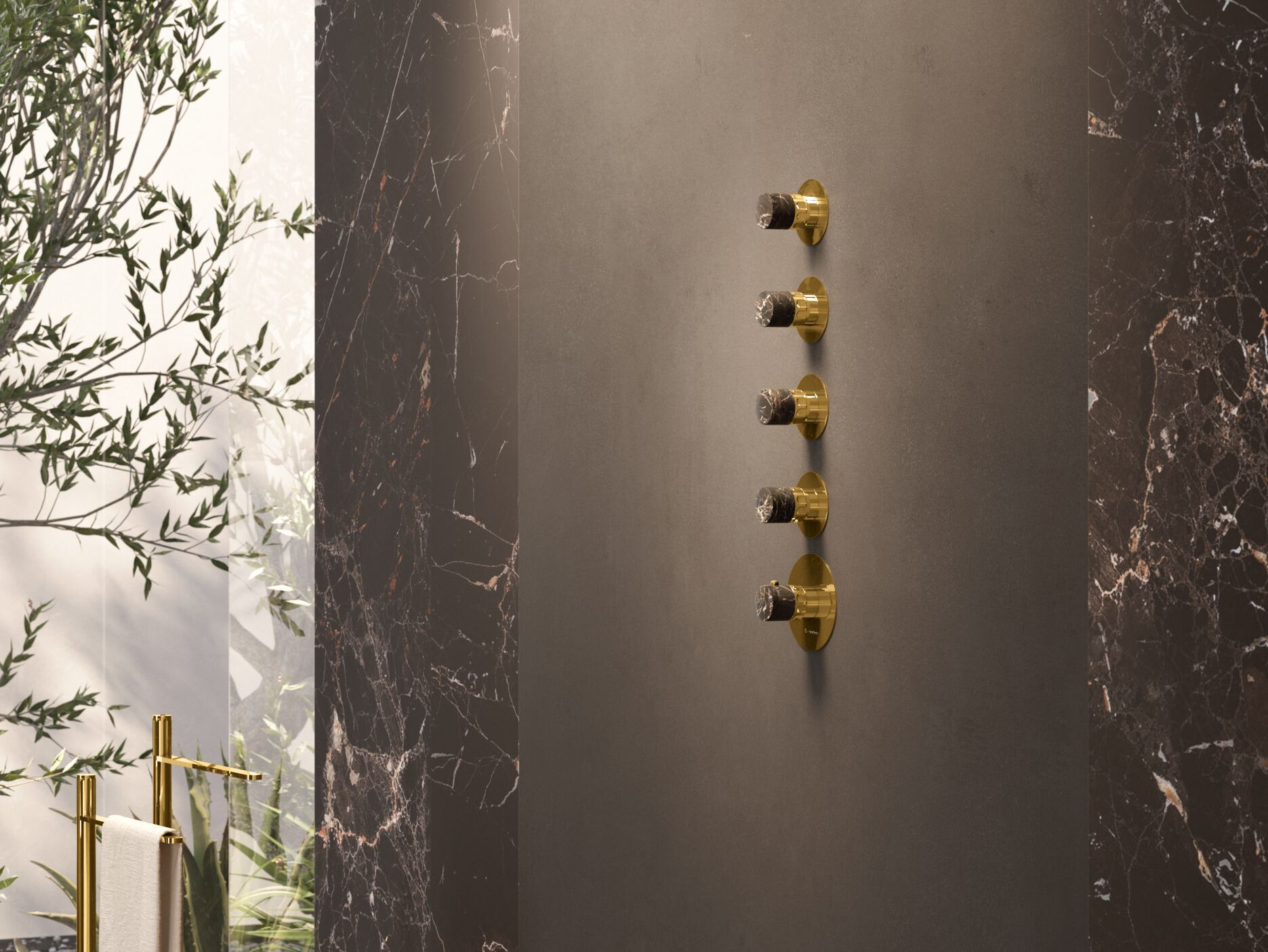 Набор для душа с 5 отверстиями Newform IONIKA ARCH-00016298 - Вид №1